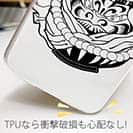 【TPU】【彫姫】弁慶達磨（ホワイト）