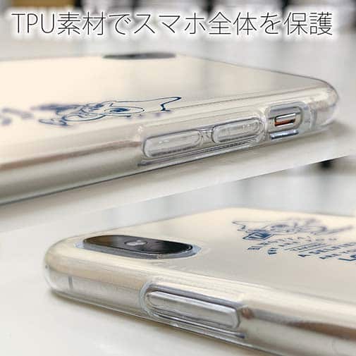 オトッペ【TPU】鉛筆/ドット ウィンディ＆ウォッタ