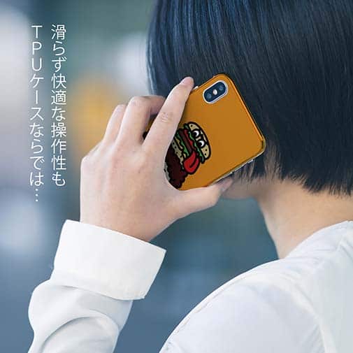 【TPU】【ワカボンド】WAKAMAKAシリーズ アフロくんとハンバーガーペロリ