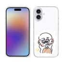 【Pariko】【TPUケース】ステッカー風女の子