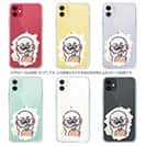 【Pariko】【TPUケース】ステッカー風女の子