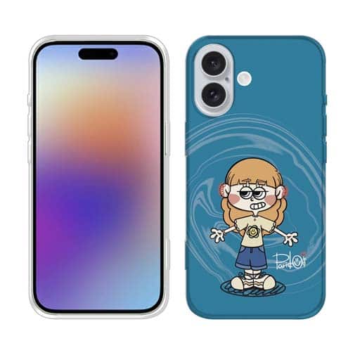 【Pariko】【TPUケース】おしゃれな女の子