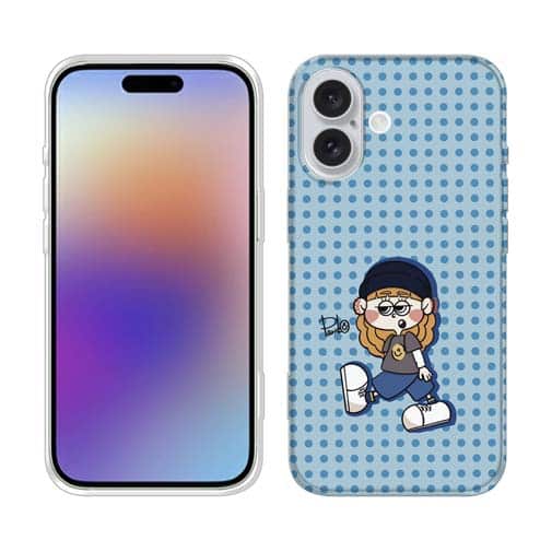 【Pariko】【TPUケース】ストリート系女の子