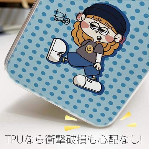 【Pariko】【TPUケース】ストリート系女の子