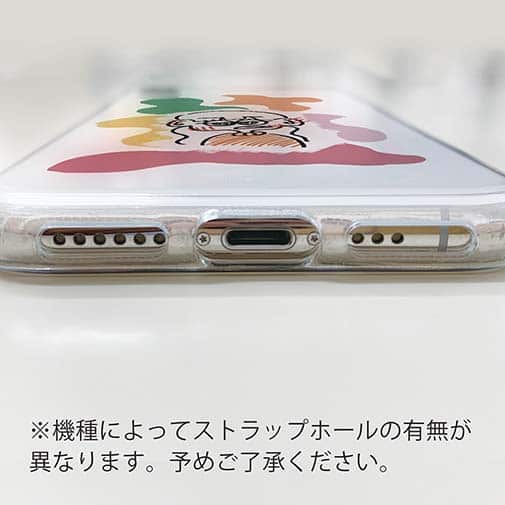 【Pariko】【TPUケース】ステッカー風カラフル女の子ver