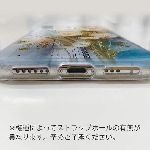 【TPU】オイルペイント  ゴールドフラワー