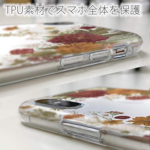 【TPU】フラワーフレーム ビンテージ