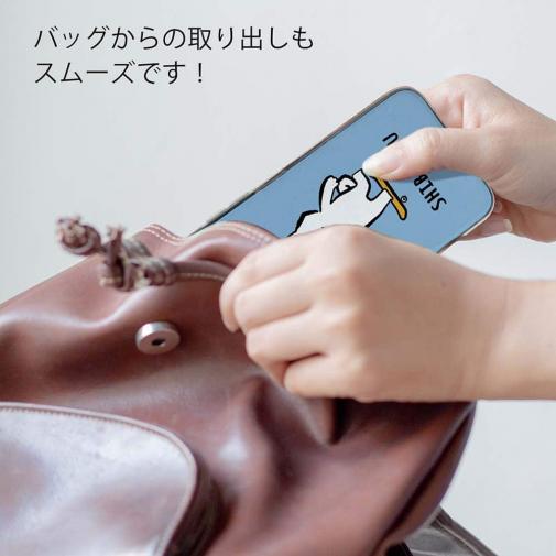 【TPU】【ワカボンド】WAKAMAKAシリーズ 柴犬スケボー_白柴