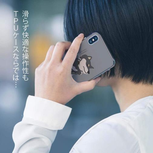 【TPU】イヤイヤ柴犬_彩色【黒柴】(wakat)