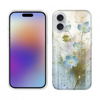 【TPU】オイルペイント 青い花