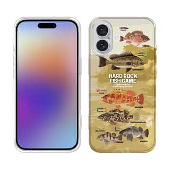 【TPU】【FISH MAN】ハードロックフィッシュゲーム ブラウン No1