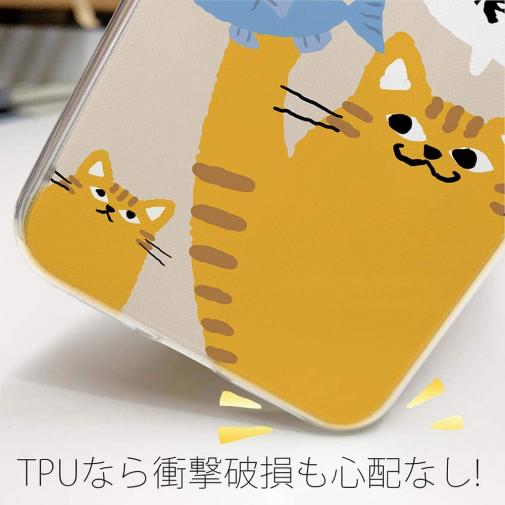 【TPU】サカナもってワーイなネコ_茶トラ猫(wakat)