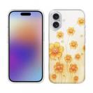 【TPU】プラスチックフラワー オレンジNo1