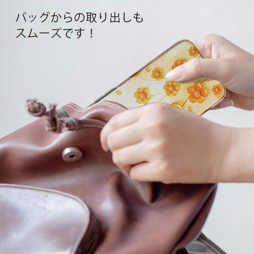 【TPU】プラスチックフラワー オレンジNo1