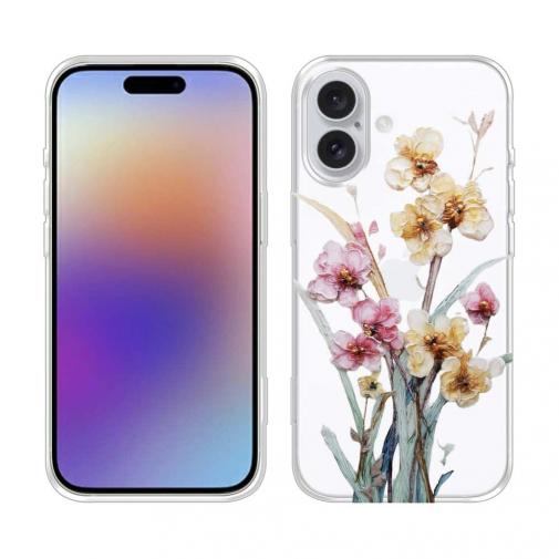 【TPU】日本の花画風 イエロー