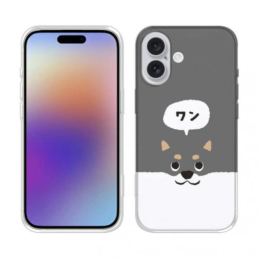 【TPU】柴犬がワン_黒柴(wakat)