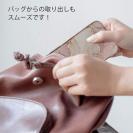 【TPU】くすみカラーマーブル調 ピンク＆ゴールド