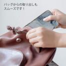 【TPU】くすみカラーマーブル調 ブルー＆ゴールド