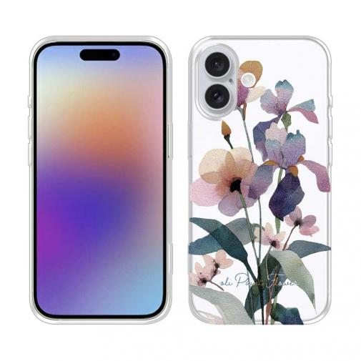 【TPU】くすみカラーFlower No1