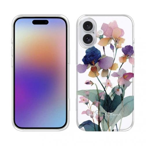 【TPU】くすみカラーFlower No2