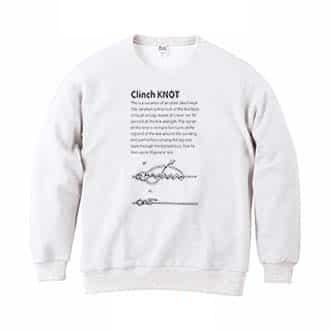 【トレーナー】クリンチノット 8.4oz Cotton:100%