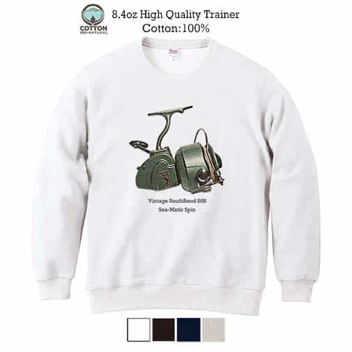 【トレーナー】ビンテージリール 8.4oz Cotton:100%