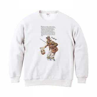 【トレーナー】フライフィッシング 8.4oz Cotton:100%