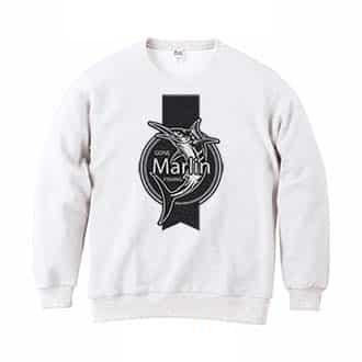 【トレーナー】カジキ(エンブレム) 8.4oz Cotton:100%