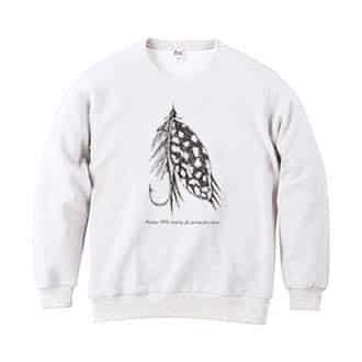 【トレーナー】Vintage 1800s angling fly fishing 8.4oz Cotton:100%