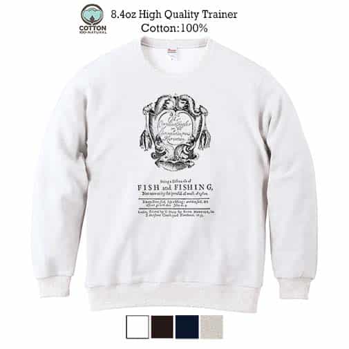 【トレーナー】compleat angler 8.4oz Cotton:100%