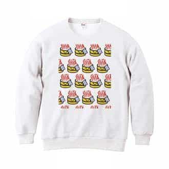 【トレーナー】大分学スマホケース　おんせん県おおいた　ロゴいっぱい 8.4oz Cotton:100%