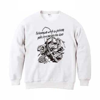 【トレーナー】ランディングの瞬間! 8.4oz Cotton:100%