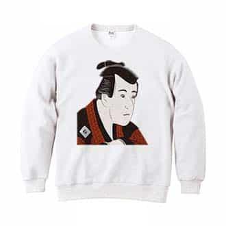 【トレーナー】浮世絵　役者大首絵03 8.4oz Cotton:100%