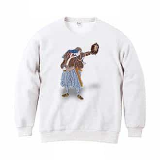 【トレーナー】浮世絵　武者絵 8.4oz Cotton:100%