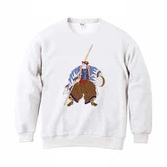 【トレーナー】浮世絵　大石内蔵助 8.4oz Cotton:100%