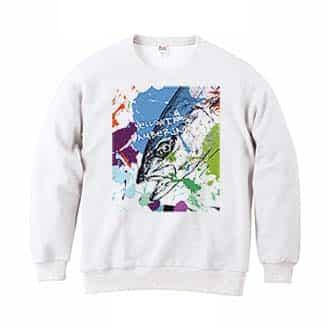 【トレーナー】ヒラマサ　ペンキペイント 8.4oz Cotton:100%