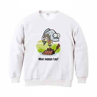 【トレーナー】どうすればいい? 8.4oz Cotton:100%