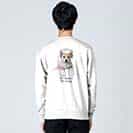 【トレーナー】コーギーだってNo Music No Life 8.4oz Cotton:100%