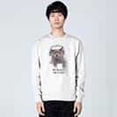 【トレーナー】ブリティッシュだってNo Music No Life 8.4oz Cotton:100%