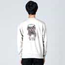 【トレーナー】ブリティッシュだってNo Music No Life 8.4oz Cotton:100%