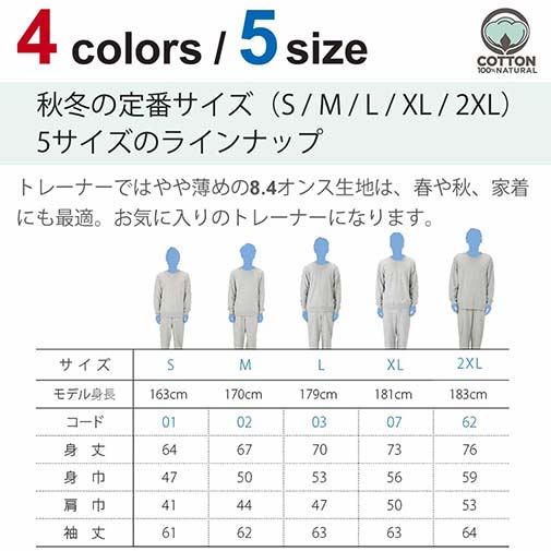 【トレーナー】波乗りシロクマさん(wakat) 8.4oz Cotton:100%