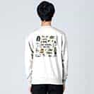 【トレーナー】【釣りざんまい】釣りに行く準備_カラフル 8.4oz Cotton:100%