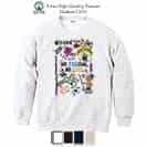 【トレーナー】【釣りざんまい】釣りが好きなんです_カラフル 8.4oz Cotton:100%