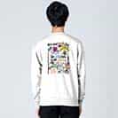 【トレーナー】【釣りざんまい】釣りが好きなんです_カラフル 8.4oz Cotton:100%