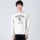 【トレーナー】シロクマさんとスイカ(wakat) 8.4oz Cotton:100%