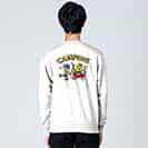 【トレーナー】【釣りざんまい】キャンピング 8.4oz Cotton:100%