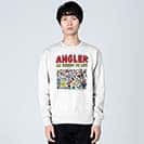 【トレーナー】【釣りざんまい】釣りをするんです_カラフル 8.4oz Cotton:100%