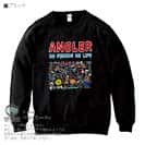 【トレーナー】【釣りざんまい】釣りをするんです_カラフル 8.4oz Cotton:100%