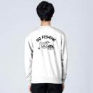 【トレーナー】【釣りざんまい】釣れないアングラー 8.4oz Cotton:100%