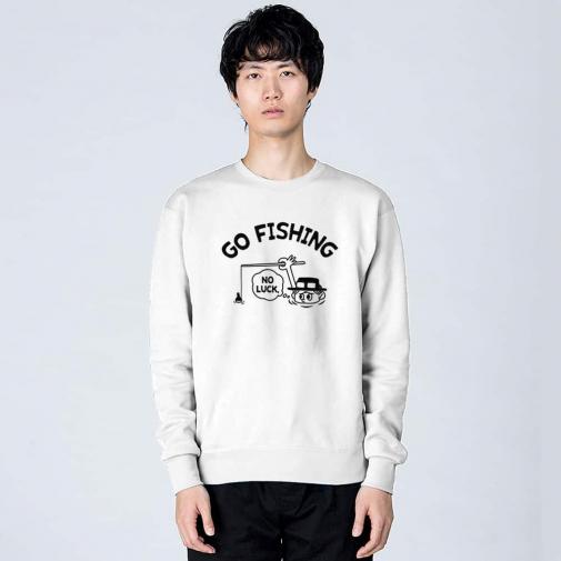 【トレーナー】【釣りざんまい】釣れないアングラー 8.4oz Cotton:100%